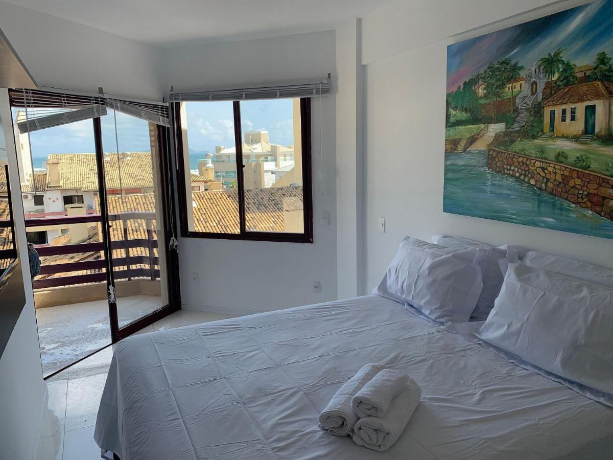 Apartamento Com Vista Do Mar Em Residencial Com Piscina Florianópolis Εξωτερικό φωτογραφία