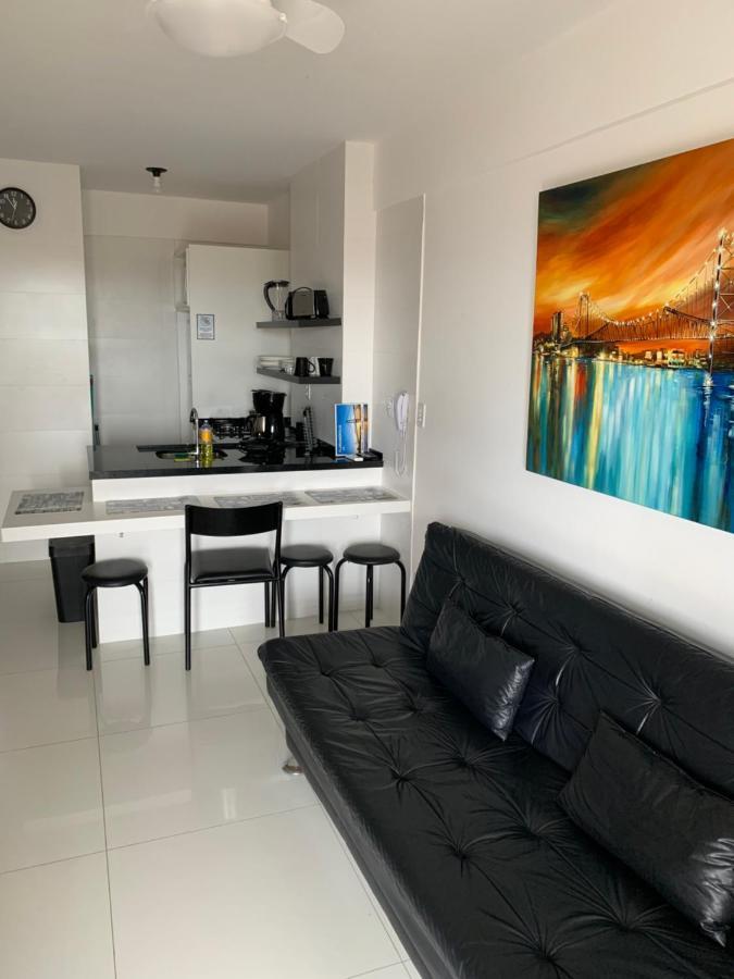 Apartamento Com Vista Do Mar Em Residencial Com Piscina Florianópolis Εξωτερικό φωτογραφία
