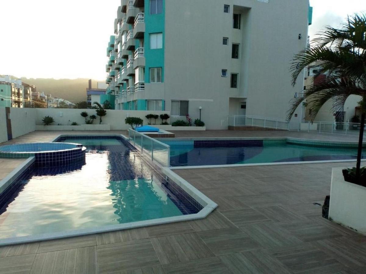 Apartamento Com Vista Do Mar Em Residencial Com Piscina Florianópolis Εξωτερικό φωτογραφία