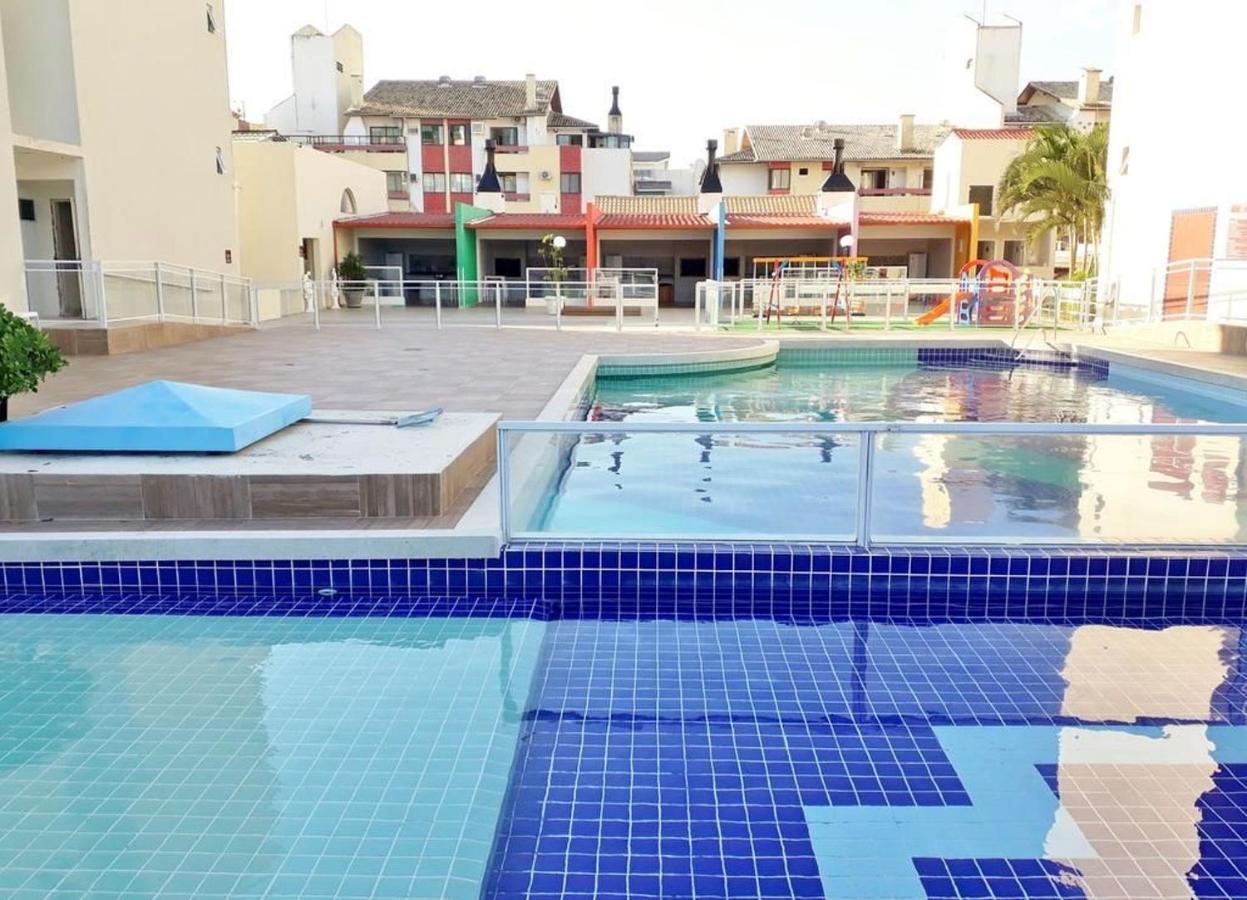 Apartamento Com Vista Do Mar Em Residencial Com Piscina Florianópolis Εξωτερικό φωτογραφία